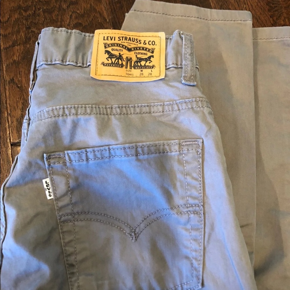 Levi’s 511 grey skinny pant 28